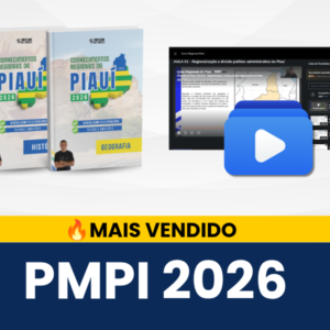 COMBO [CURSO + APOSTILAS] - Conhecimentos Regionais do Piauí - PMPI
