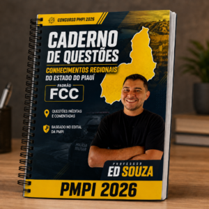 Caderno de Questões PMPI 2026 — Conhecimentos Regionais do Piauí | Perfil FCC